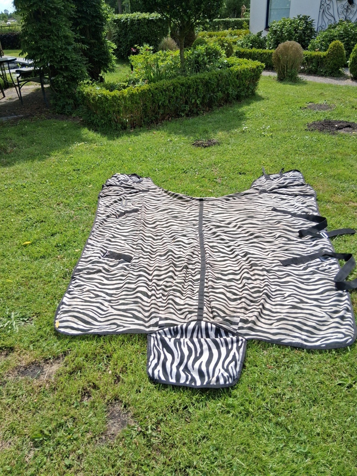 Vliegendeken zebra print Pagony maat 205, Dieren en Toebehoren, Gebruikt, Overige merken, 0 g, Vliegendeken