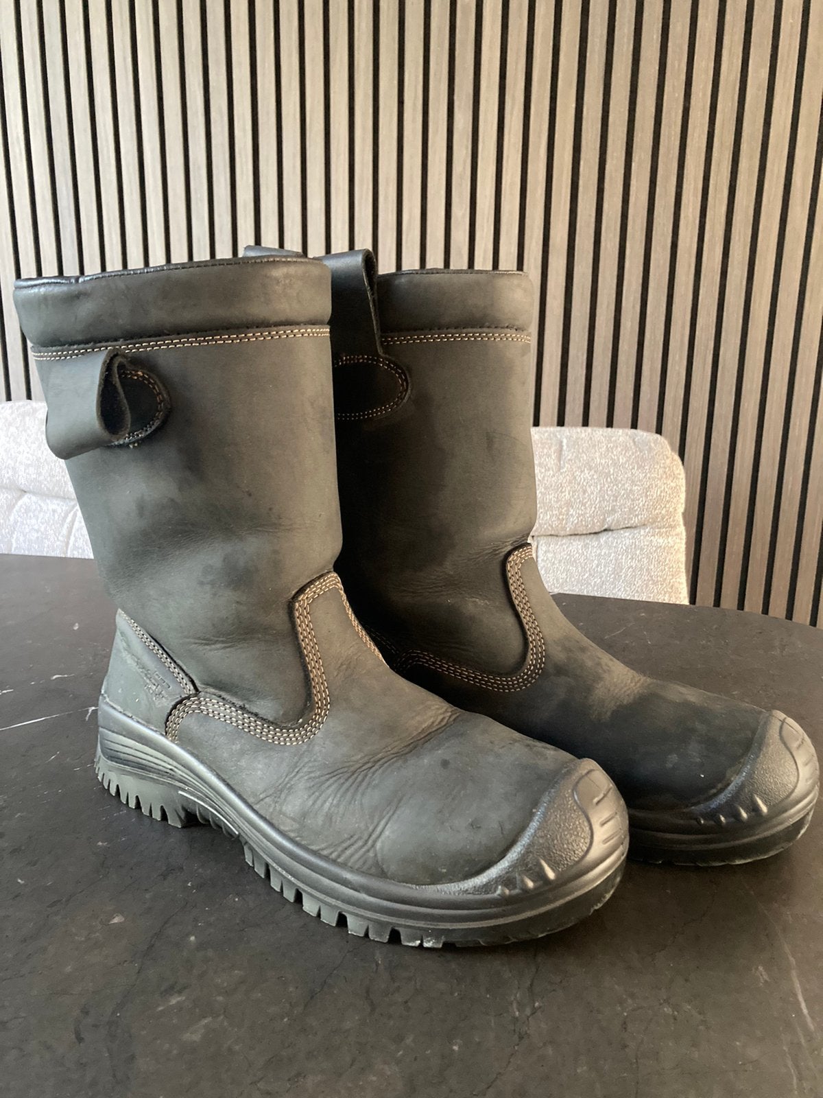 Sixton Peak maat 40 bouwlaarzen zwart, Zwart, Ophalen of Verzenden, Werkschoenen, Gedragen