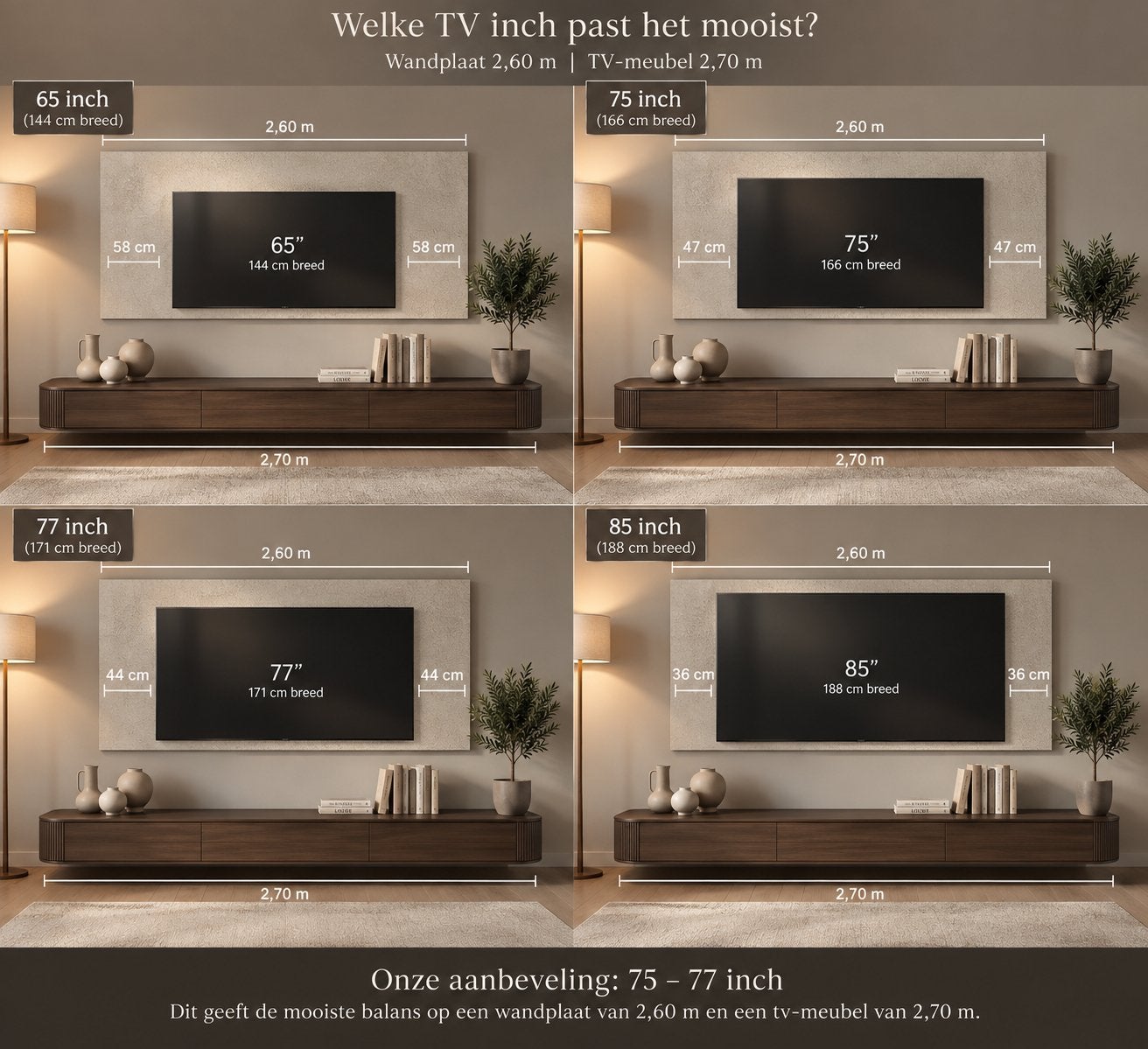 ophangen tv meubel kast