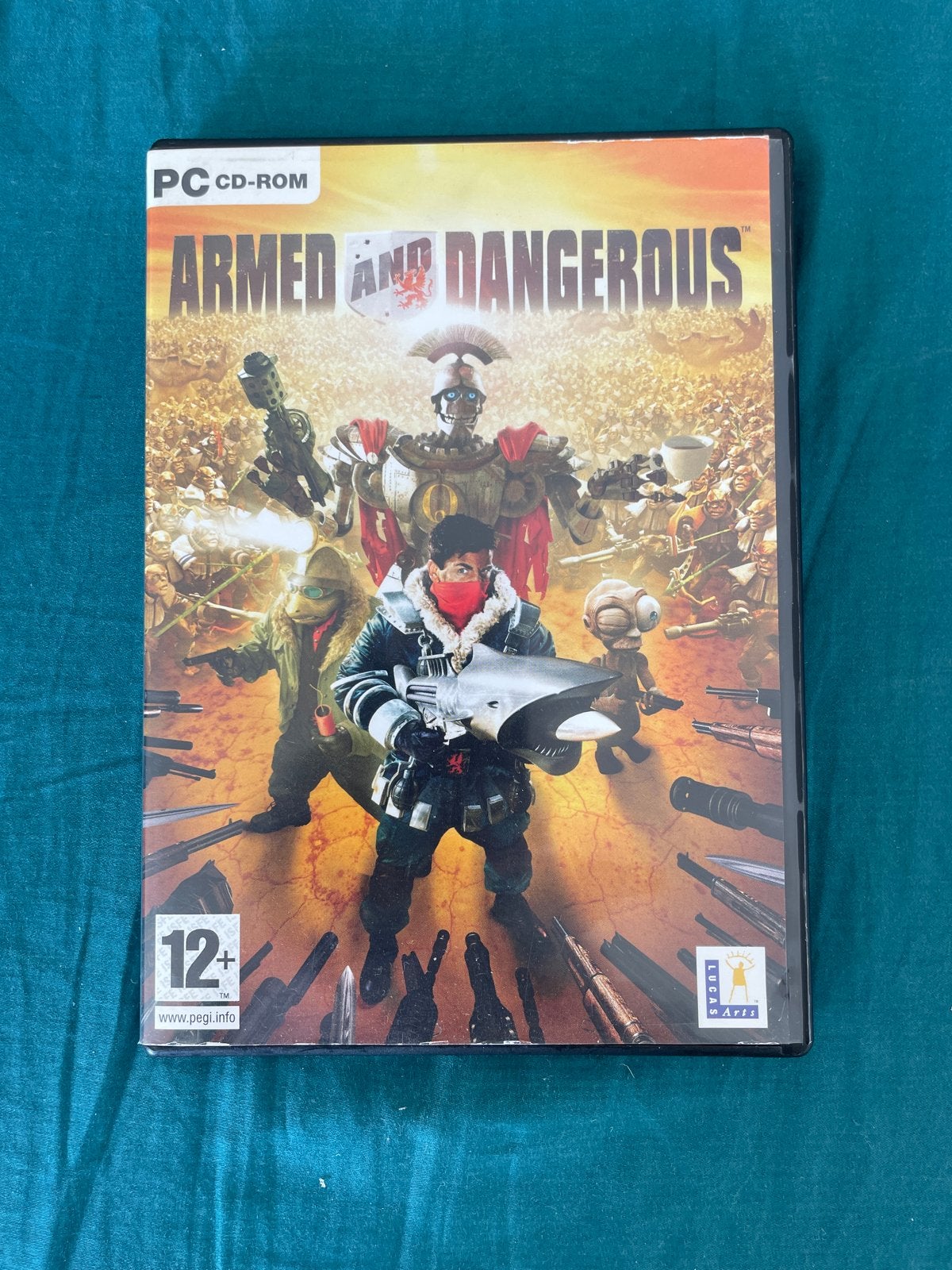 Armed and Dangerous PC CD-ROM - Lucasarts, Avontuur en Actie, Gebruikt, 1 speler, Ophalen of Verzenden