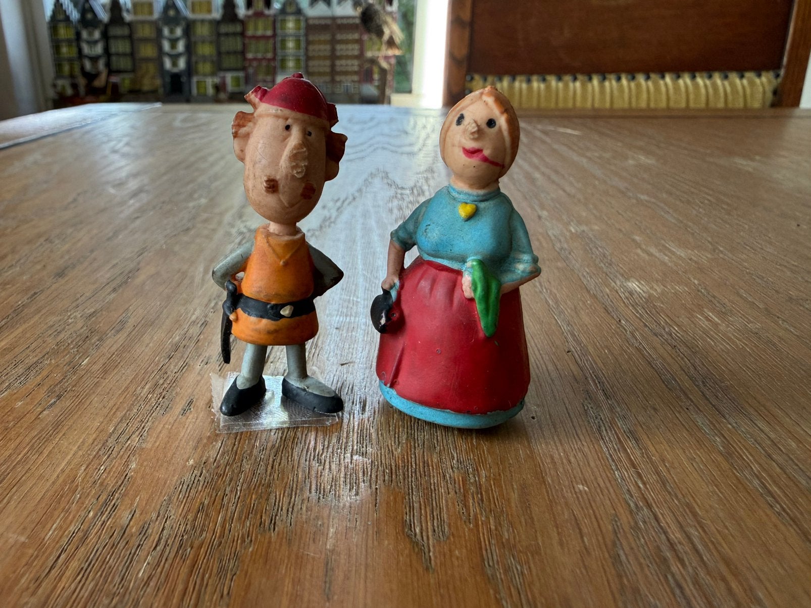 Wickie de Viking Halvar en Ylva Heimo 70s, Ophalen of Verzenden, Gebruikt