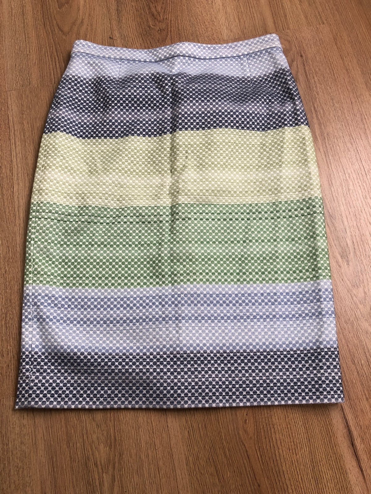 Kyra & ko stippen rokje groen blauw 36, Blauw, Ophalen of Verzenden, Zo goed als nieuw, Knielengte