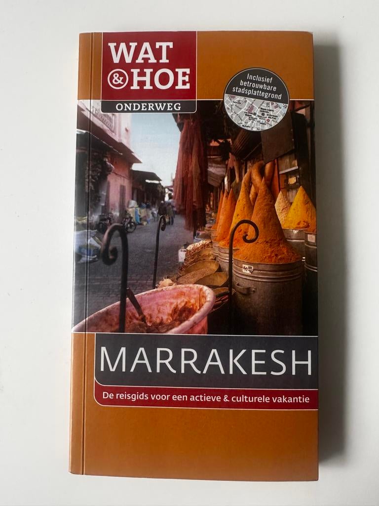 Wat & Hoe Onderweg Marrakesh, Boeken, Afrika, Ophalen of Verzenden, Reisgids of -boek, Gelezen