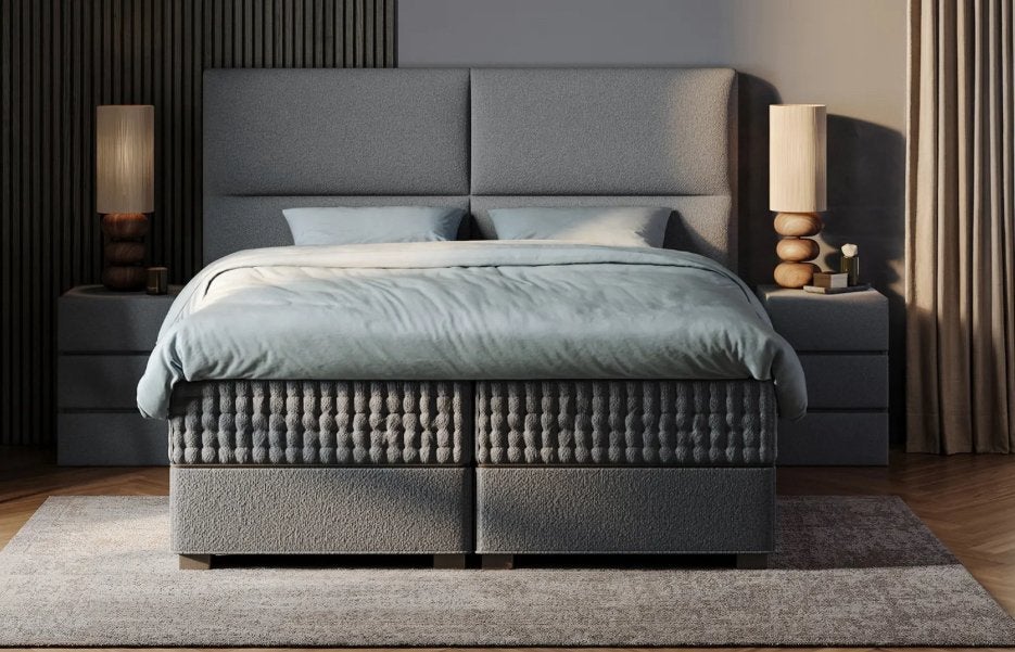Swiss sense Royal Serengeti boxspring 180x200  nieuwstaat, Ophalen, Zo goed als nieuw, Tweepersoons, 180 cm