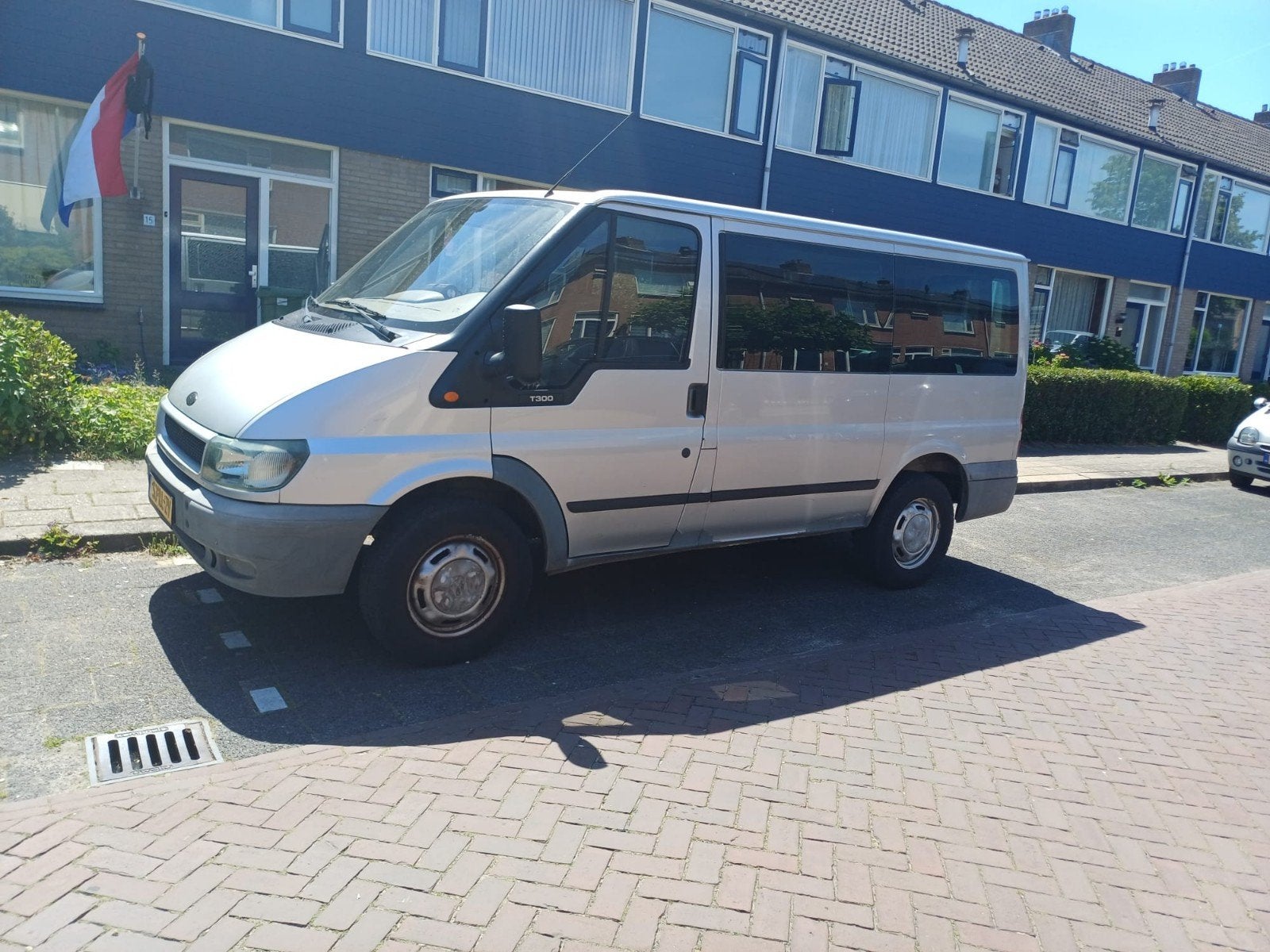 Ford Transit 2.3 16V 300S 2005 Grijs 9 persoons, 1450 kg, 145 pk, Achterwielaandrijving, Origineel Nederlands