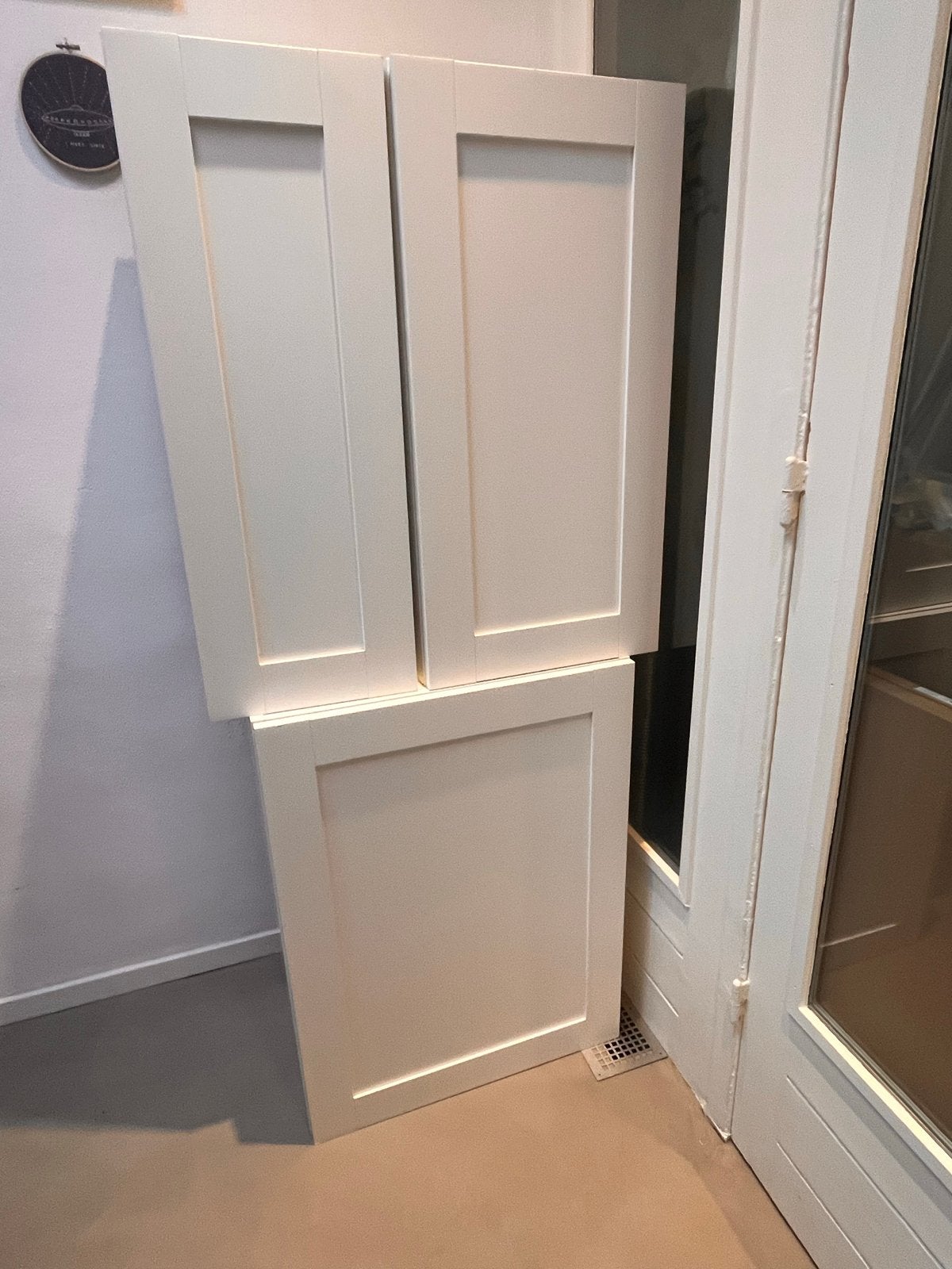 IKEA metod bovenkastjes met Savedal frontjes - Wit 4 stuks, Huis en Inrichting, Ophalen, Minder dan 50 cm, Gebruikt, 25 tot 50 cm