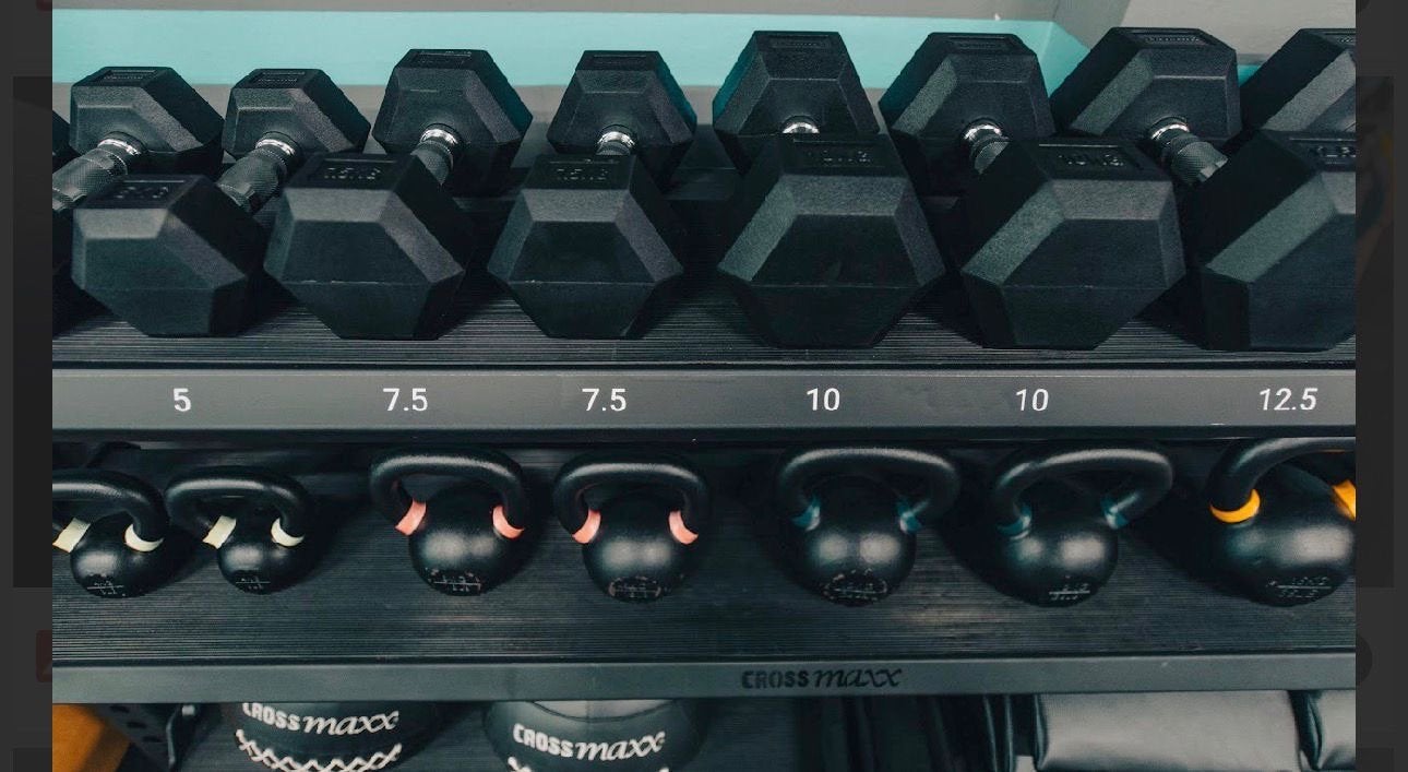 Crossmaxx Hexagon Dumbbellset 2,5 t/m 35 kg, Ophalen, Gebruikt, Crossmaxx, Crossmaxx