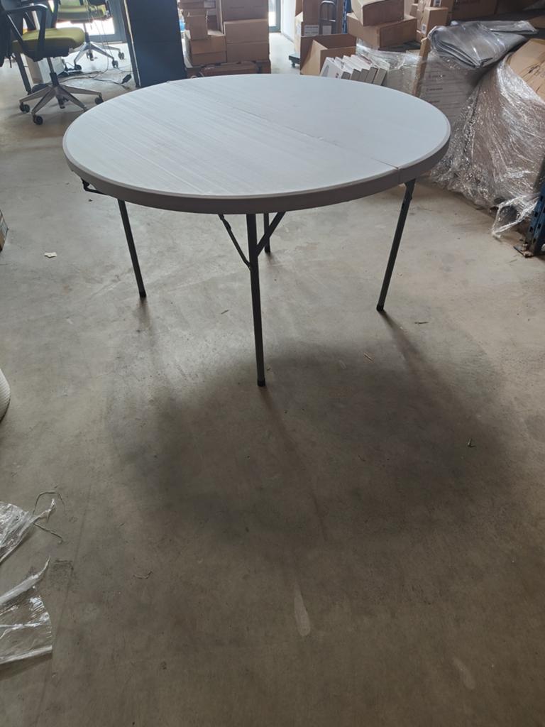 Nieuw opklapbare Tafel 122CM, Huis en Inrichting, Tafels | Eettafels, Ophalen of Verzenden, Nieuw, Rechthoekig, 50 tot 100 cm