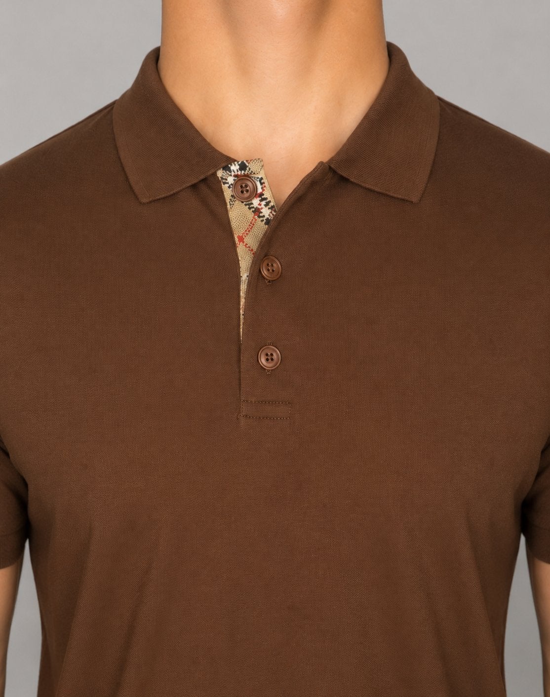 Burberry polo shirt tshirt bruin, Kleding | Heren, Polo's, Ophalen of Verzenden, Zo goed als nieuw, Bruin