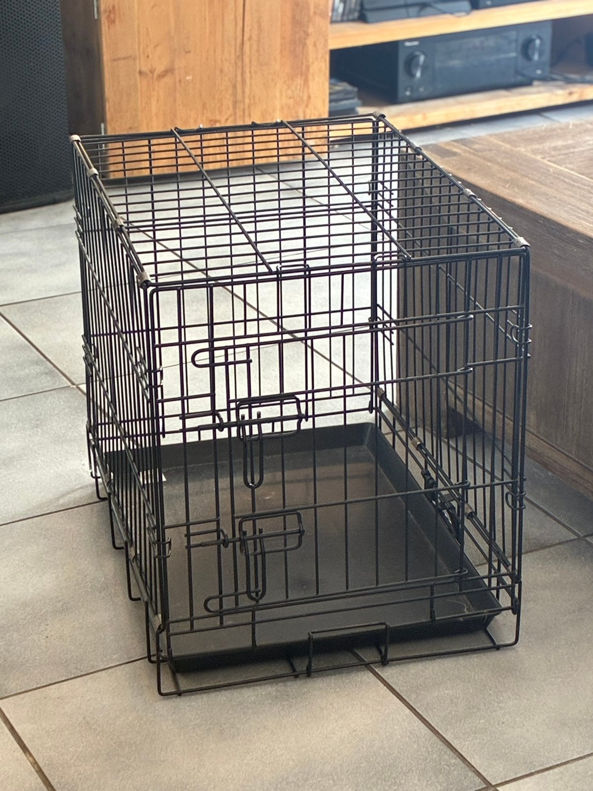Honden Bench L 60  B 43  H 52 licht gebruikt, Dieren en Toebehoren, Hondenhokken, Ophalen, Zo goed als nieuw, Minder dan 75 cm