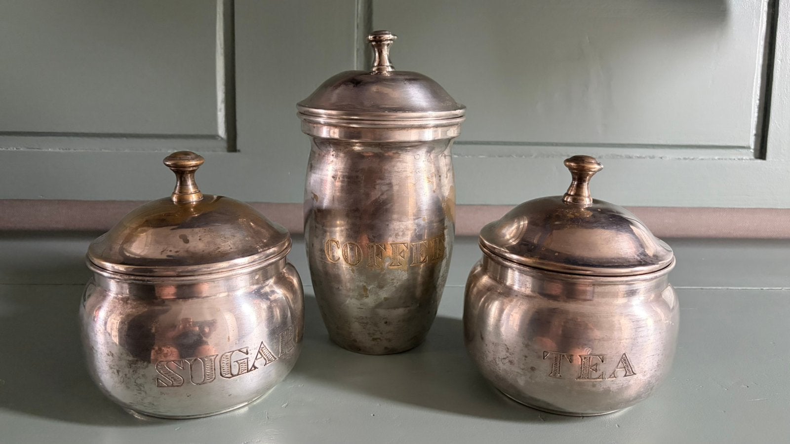 Koffie thee suiker pot, Ophalen of Verzenden
