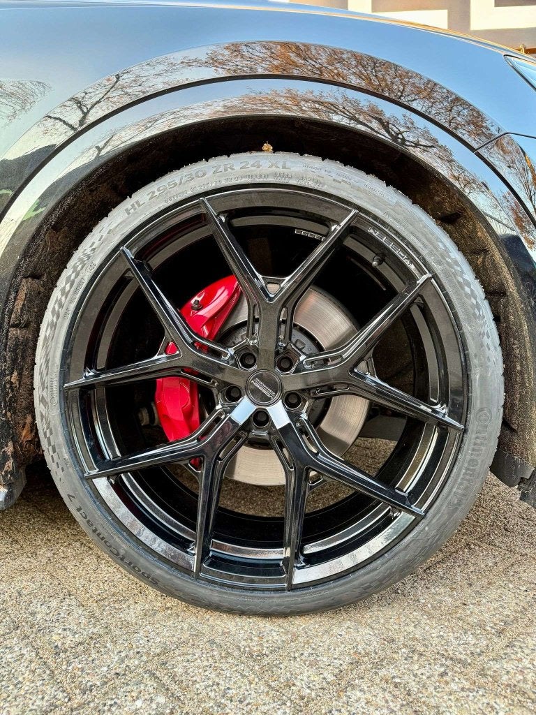 Set 24 inch Vossen HF-5 5x112 velgen Audi RSQ8 SQ8 Q8 VOSSEN, Niet ingevuld, 295 mm, Banden en Velgen, Niet ingevuld