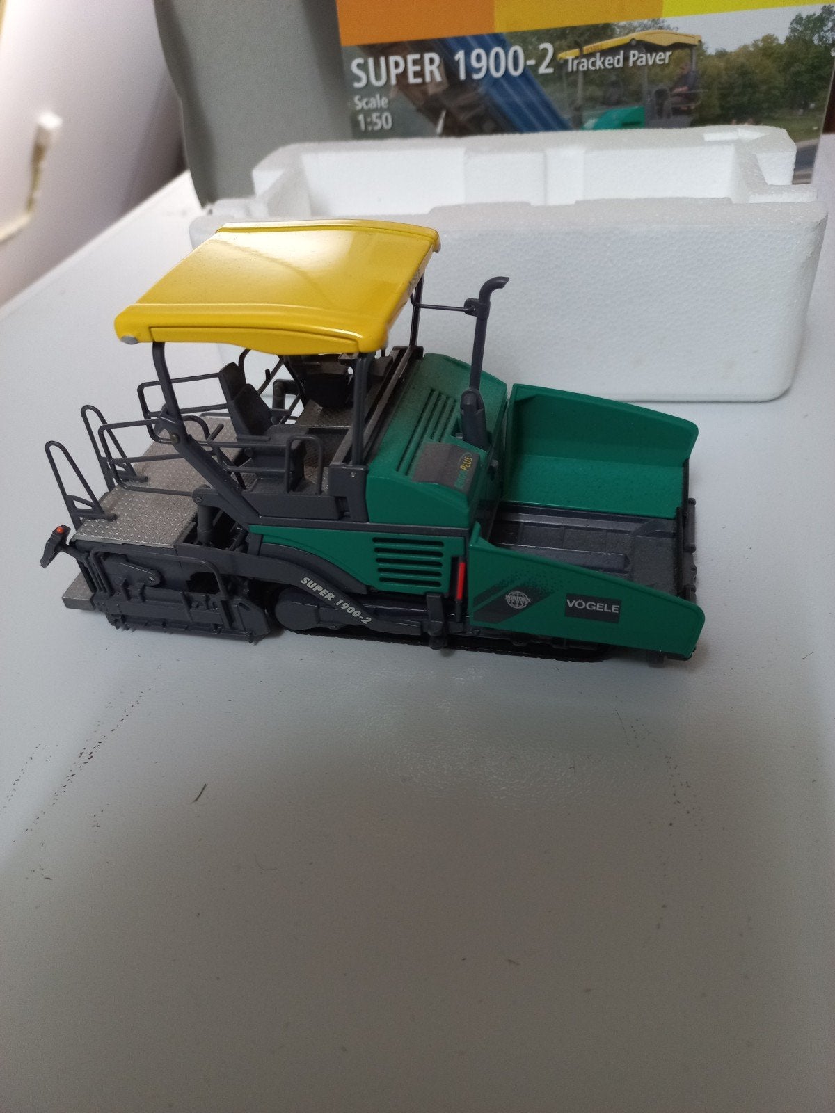 mooie ijzeren model asfalt machine, Ophalen, Nieuw, Auto
