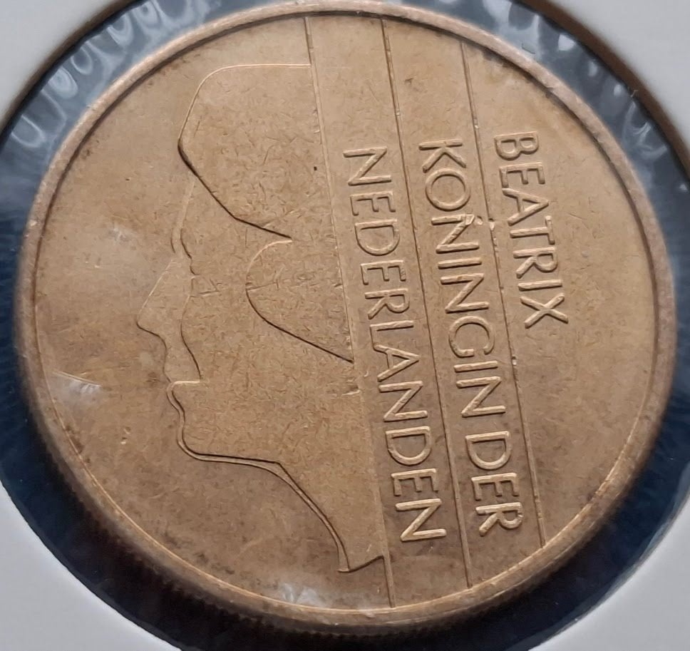 5 gulden 1993 - Beatrix*, Ophalen of Verzenden, Koningin Beatrix, 5 gulden, Losse munt