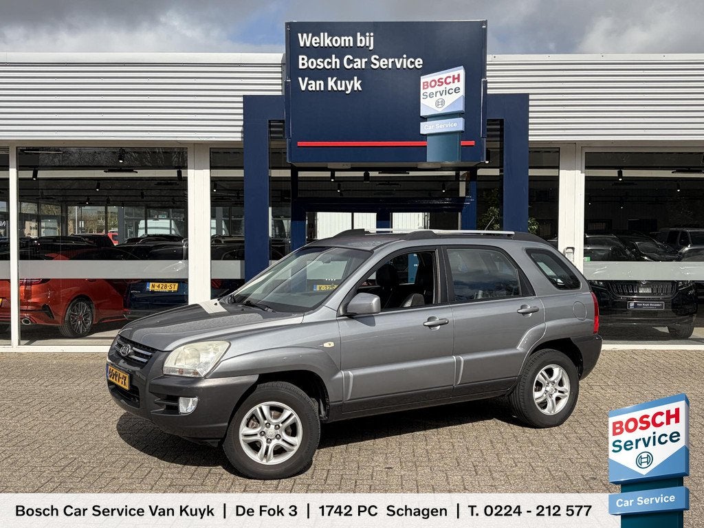Kia Sportage 2.0 CVVT Executive / NL-Auto / Cruise-Control /, 1442 kg, Stof, Gebruikt, Metallic lak