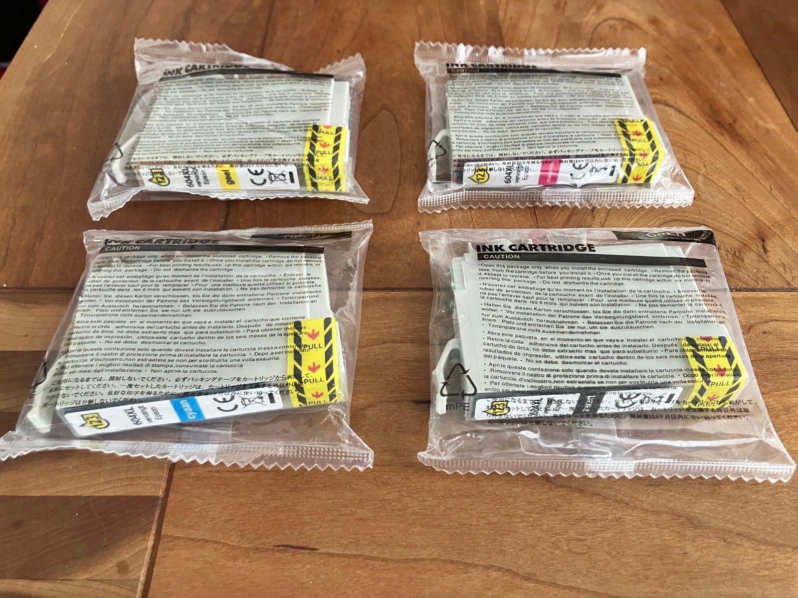 Epson 604XL cartridges multi colour nieuw, Ophalen of Verzenden, Nieuw, Cartridge, Huismerk