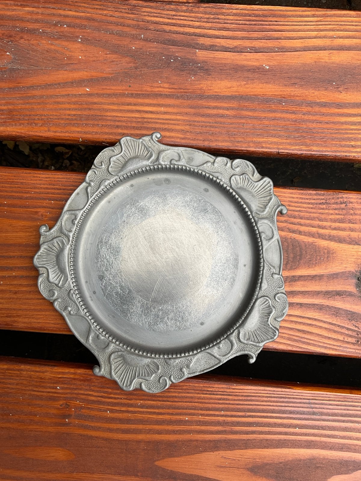 Tinnen schaal, Ophalen of Verzenden
