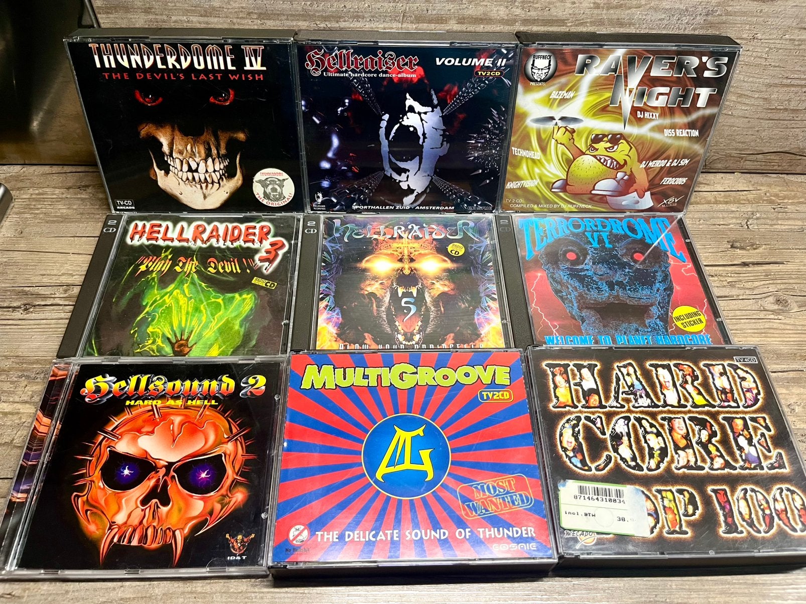 17 x Hardcore, Ophalen of Verzenden, Gebruikt, Hardcore