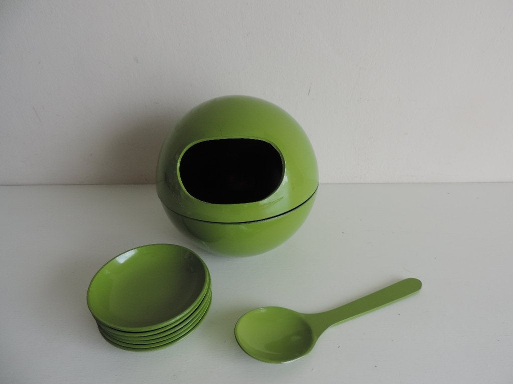 Vintage Space Age pinda bol, Ophalen of Verzenden, Huis en Inrichting