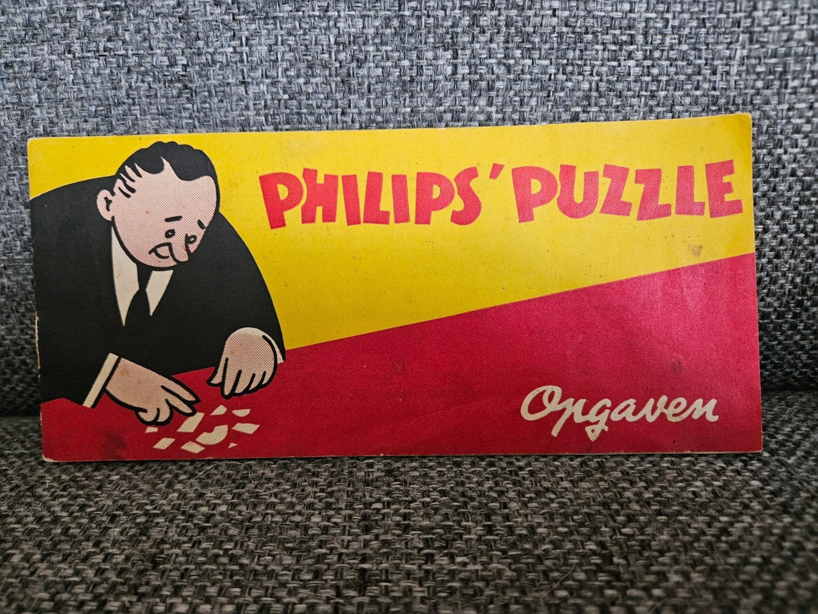 Philips' Puzzle - Opgavenboekje (1938), Verzenden, Gelezen, Folder