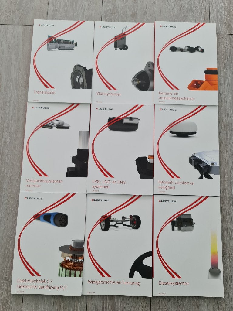 Electude advanced Autotechniek MBO niveau 3, Ophalen of Verzenden, Nieuw, Overige niveaus, Overige vakken