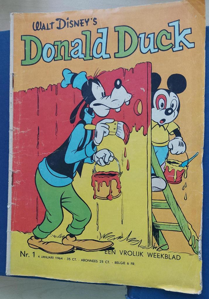 Donald Ducks 1964, Boeken, Gelezen, Ophalen of Verzenden, Disney, Meerdere stripboeken