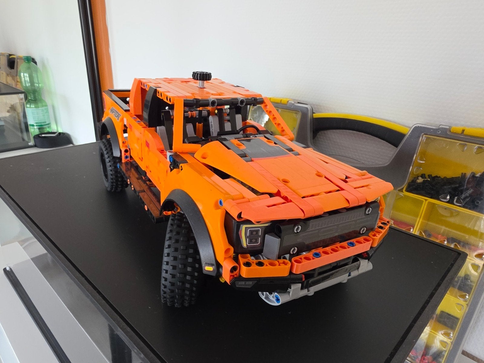 Mouldking Ford F-150 Raptor bouwset met bouwtekening, Ophalen, Zo goed als nieuw, Overige merken