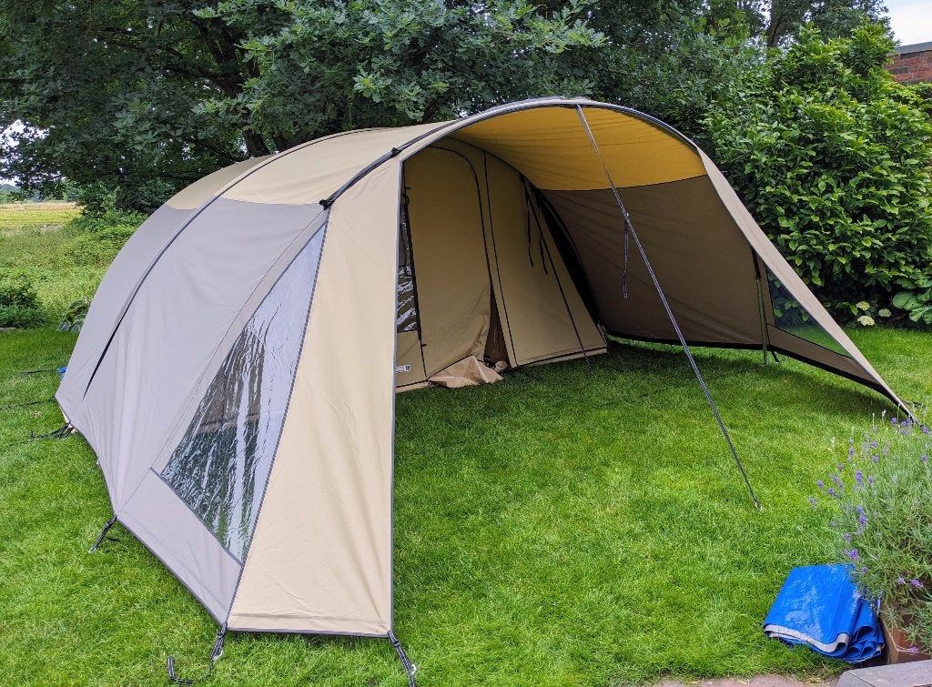 Falco Tent "Steenarend 5000" Bax, Ophalen, Zo goed als nieuw, Tot en met 4