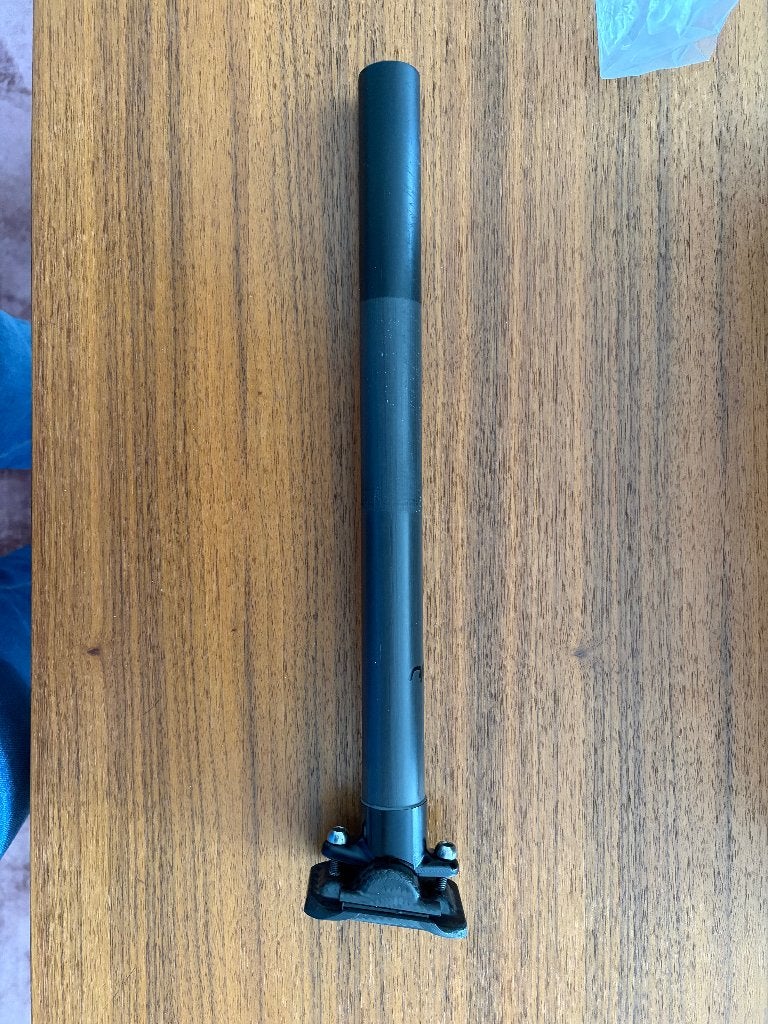 Gelu full carbon 27.2 ronde zadelpen, Gebruikt, Overige typen, Racefiets, Carbon