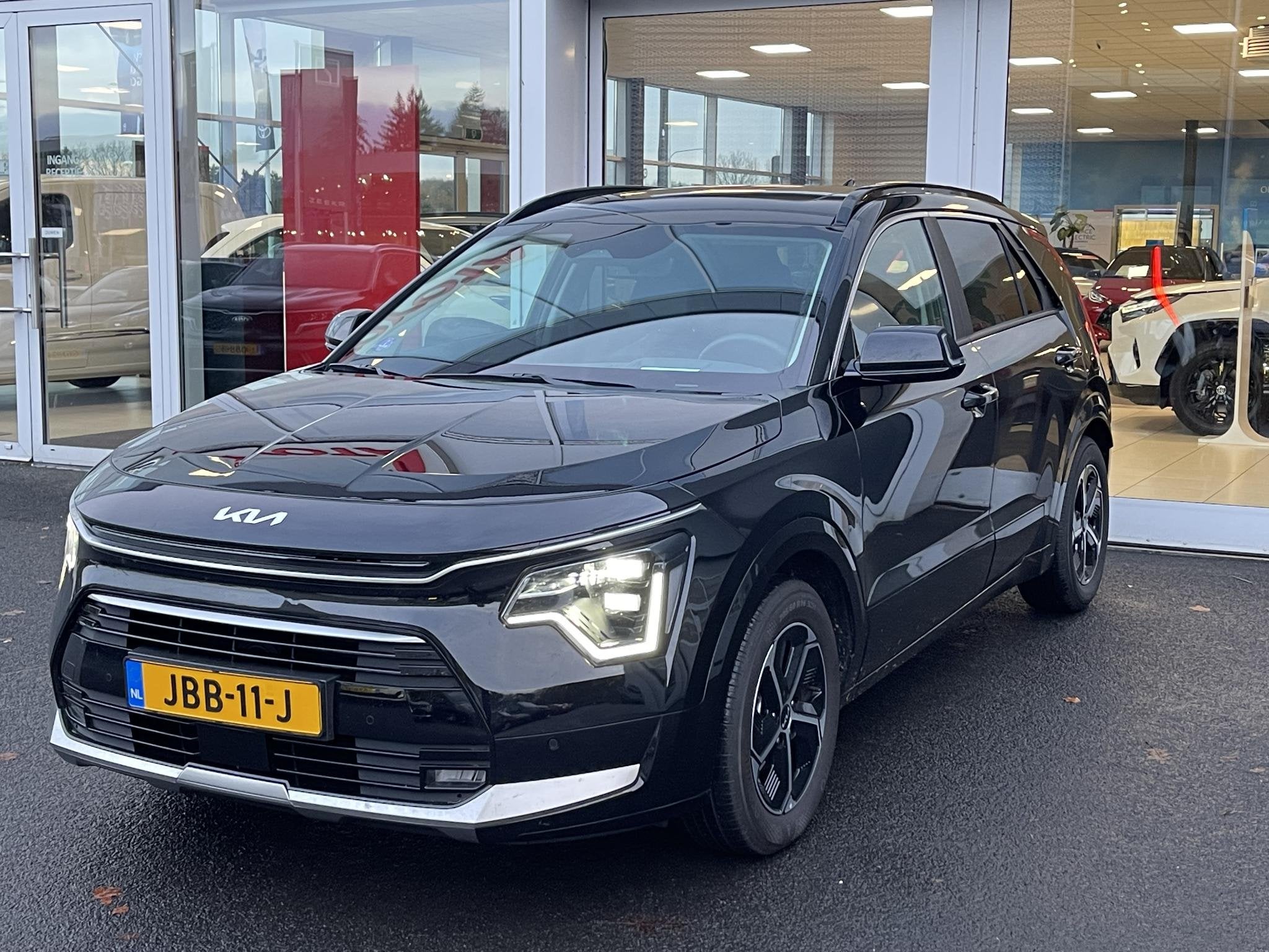 Kia Niro 1.6 GDi Hybrid DynamicPlusLine Head-Up display | El, Auto's, 1374 kg, Euro 6, 129 pk, Origineel Nederlands
