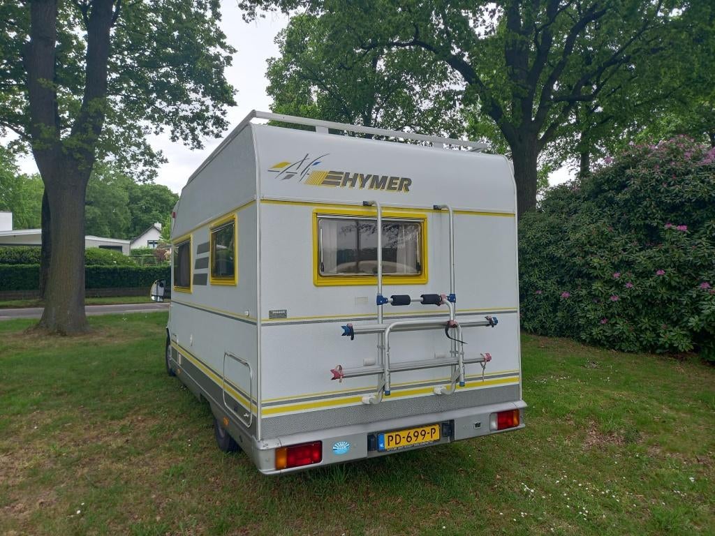 Camper Hymer Swing, Caravans en Kamperen, Campers, Particulier, tot en met 4, Buscamper of Camperbus, Hymer, Fiat, 5 tot 6 meter