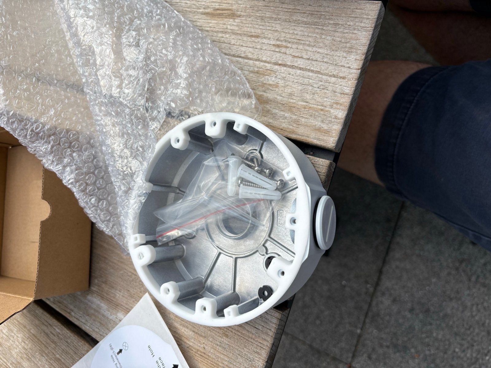 Uniview TR-JB03-H-IN-V2 Junction Montage Box (5x Nieuw), Ophalen of Verzenden, Nieuw