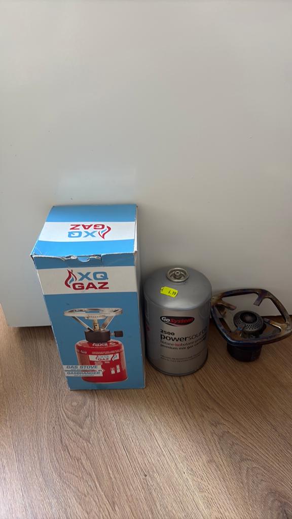 XQGAZ Gasbrander Camping, Ophalen of Verzenden, Gebruikt