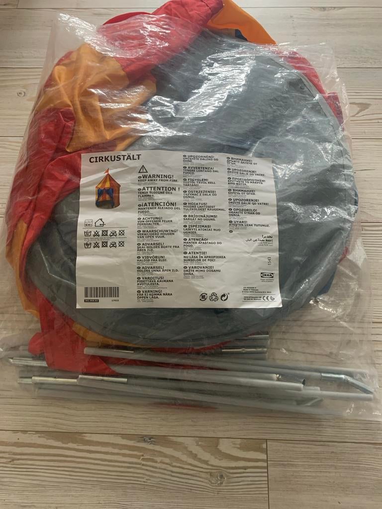IKEA Circus tent- Speeltent voor kinderen, Ophalen, Nieuw