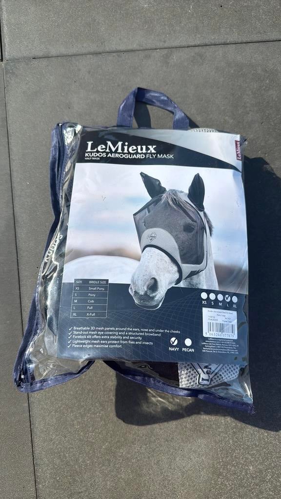 Lemieux vliegenmasker kudos NIEUW maat L, Dieren en Toebehoren, Ophalen of Verzenden, Zo goed als nieuw