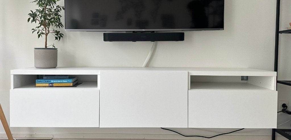 IKEA BESTA TV unit - wall mounted or floor standing, Ophalen of Verzenden, Gebruikt, 25 tot 50 cm, Minder dan 100 cm
