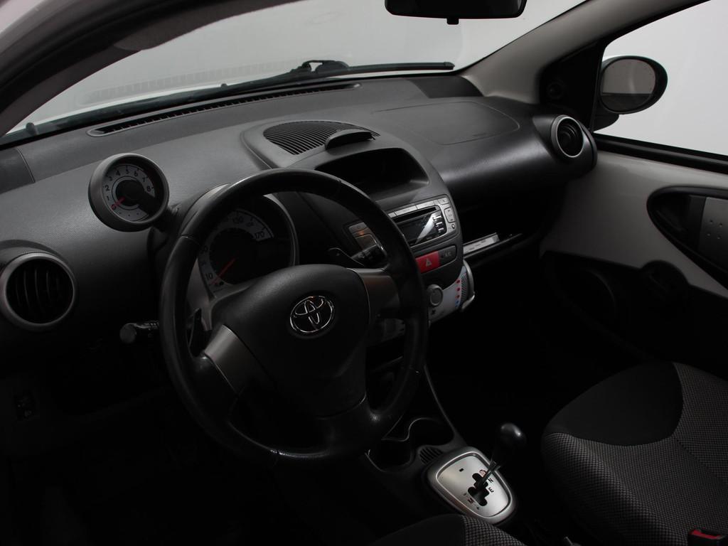 Toyota Aygo 1.0 VVT-i Aspiration Automaat Airco Parkeersenso, Auto's, Euro 5, Stof, Gebruikt, 4 stoelen