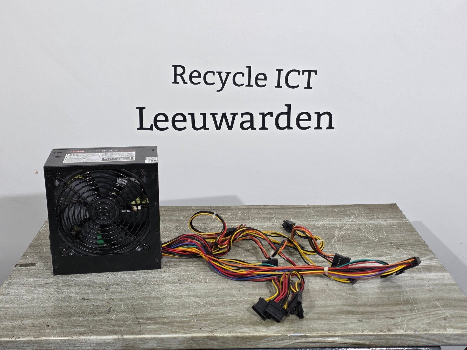 Ms-tech 450w max voeding psu power supply ms-n450-val, Gebruikt, ., Ophalen of Verzenden, .