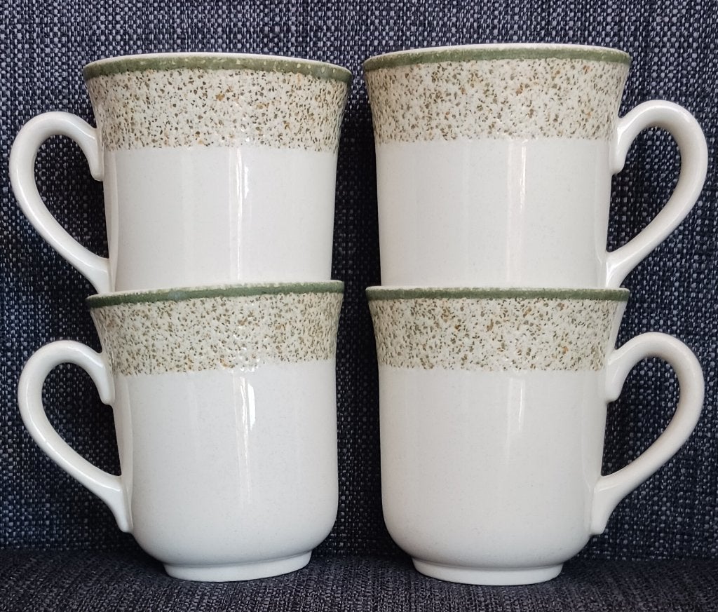 4x mok Royal Doulton Steelite - Country Club, Ophalen, Overige materialen, Gebruikt, Overige stijlen
