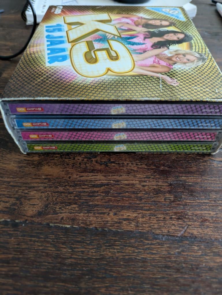 K3 - 15 Jaar Boxset met 4 CD's, Cd's en Dvd's, Cd's | Kinderen en Jeugd, Ophalen of Verzenden