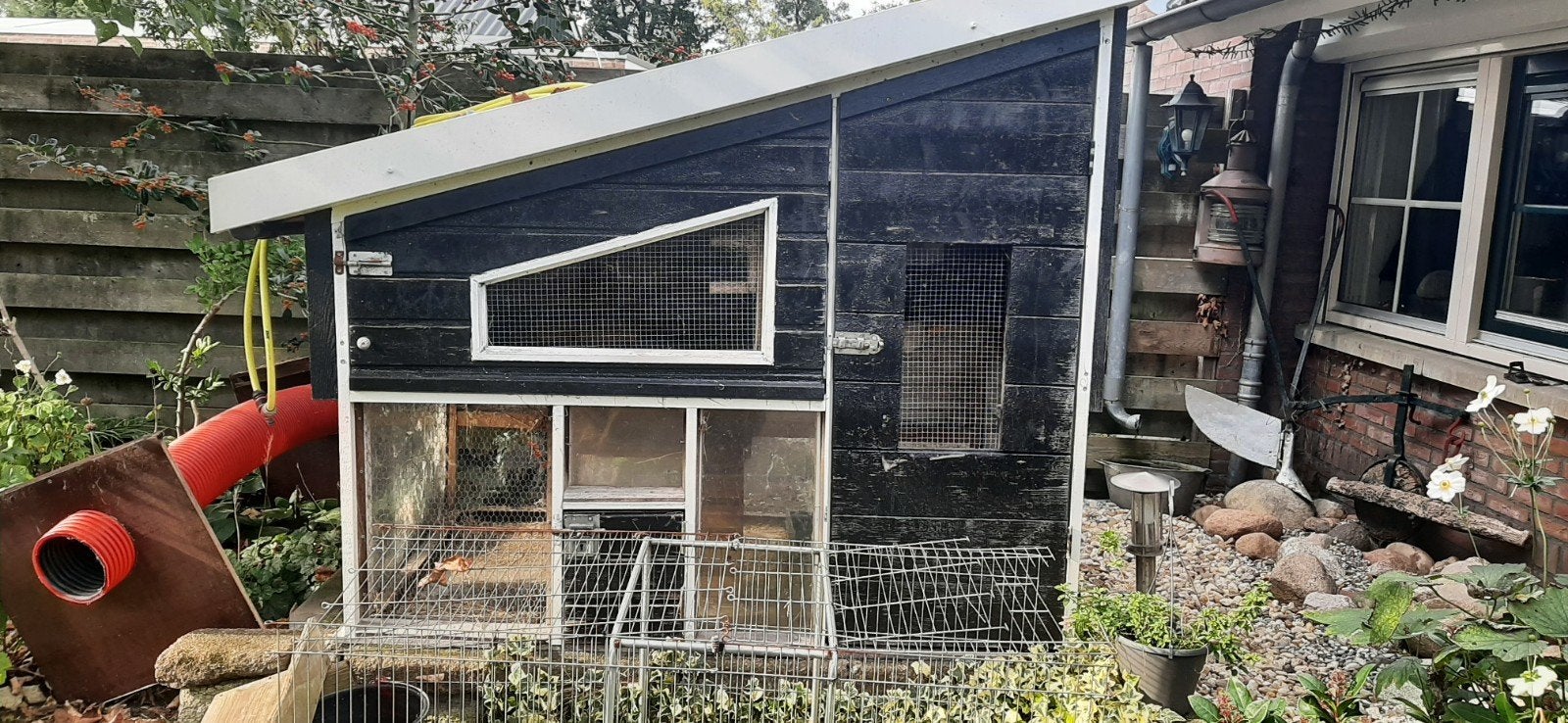 te koop groot konijnenhok, Dieren en Toebehoren, Ophalen, 110 cm of meer, Hok, 90 cm of meer