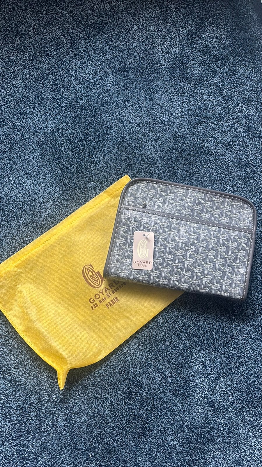 Goyard toilettas grijs, Sieraden, Tassen en Uiterlijk, Portemonnees, Ophalen of Verzenden, Zo goed als nieuw