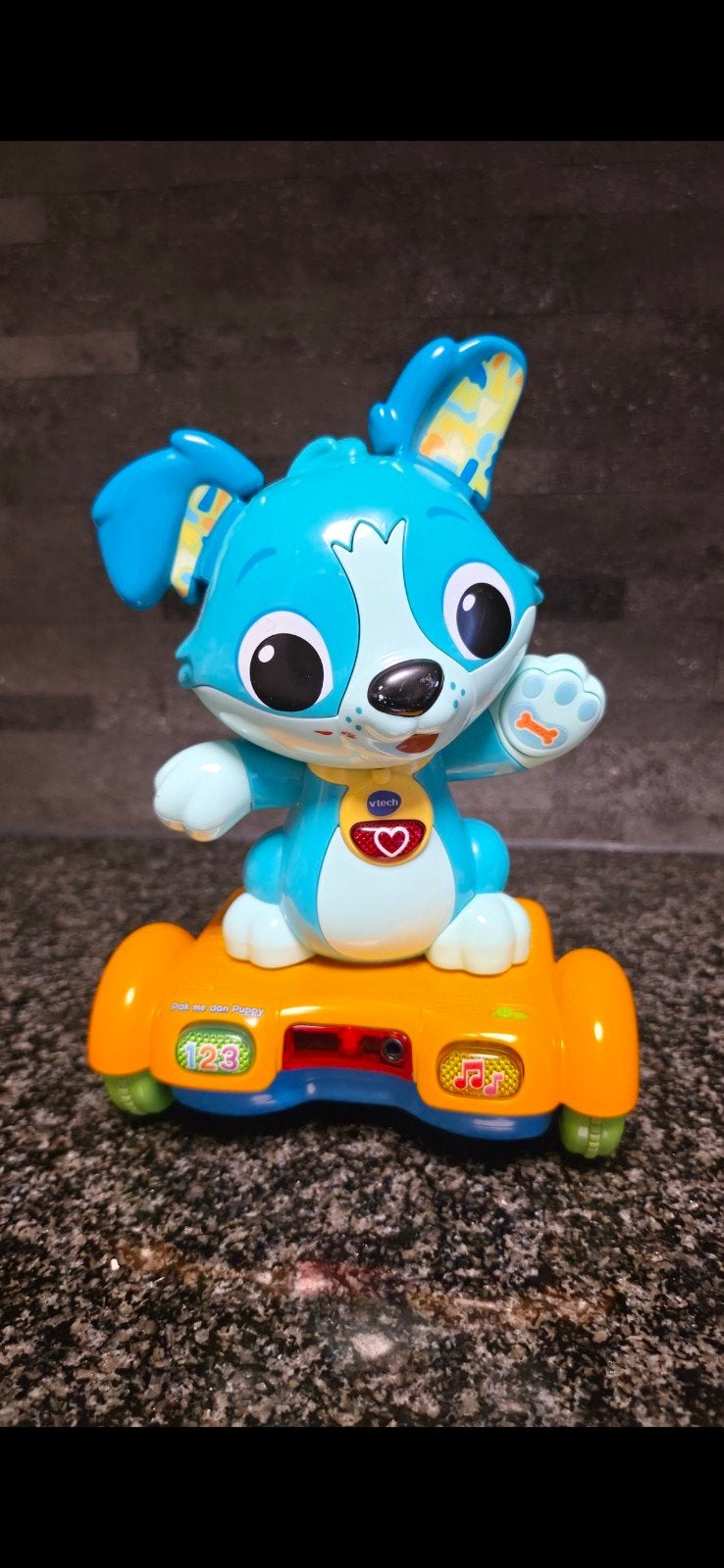 VTech Pak Me Dan Puppy Interactief Speelgoed, Ophalen of Verzenden, Zo goed als nieuw, Overige typen, Met licht