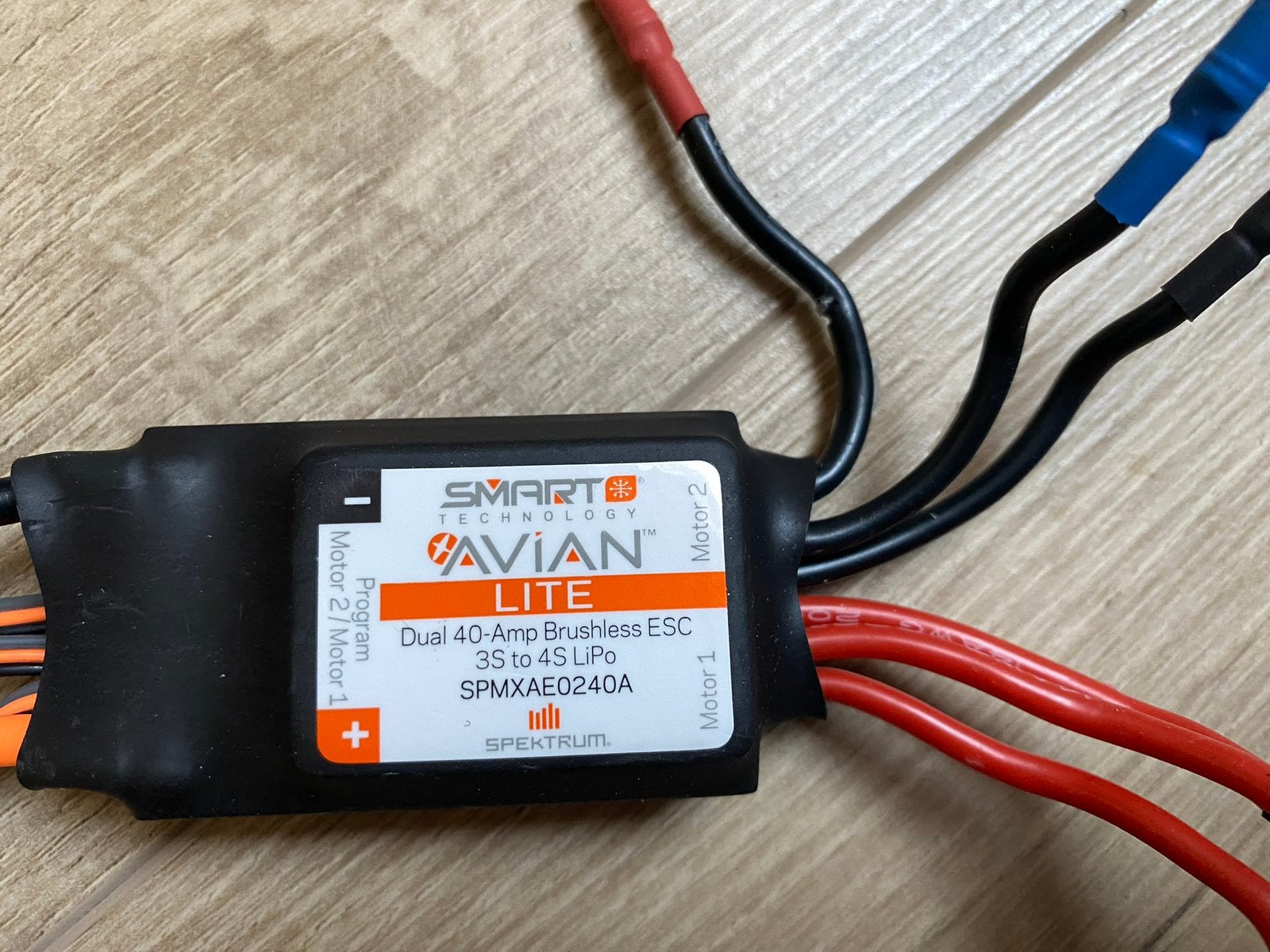 Spektrum Smart ESC Avian Lite dual 40A ESC 3-4S, Ophalen of Verzenden, Zo goed als nieuw