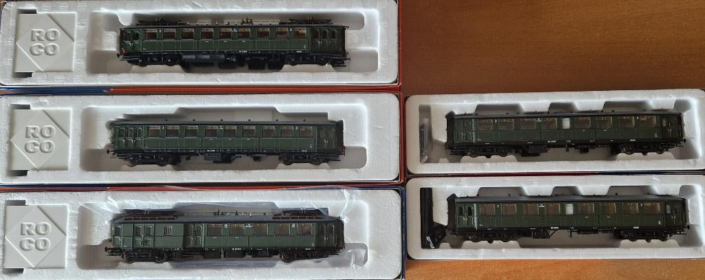 NS Mat’24 Blokkendoos – ROCO 5-delige set, Hobby en Vrije tijd, Modeltreinen | H0, Treinset, Gelijkstroom, Nieuw, Ophalen of Verzenden