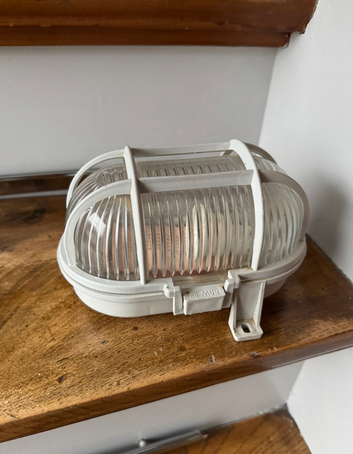 Wandlamp bulleye ovaal, Ophalen of Verzenden, Zo goed als nieuw, Wandlamp