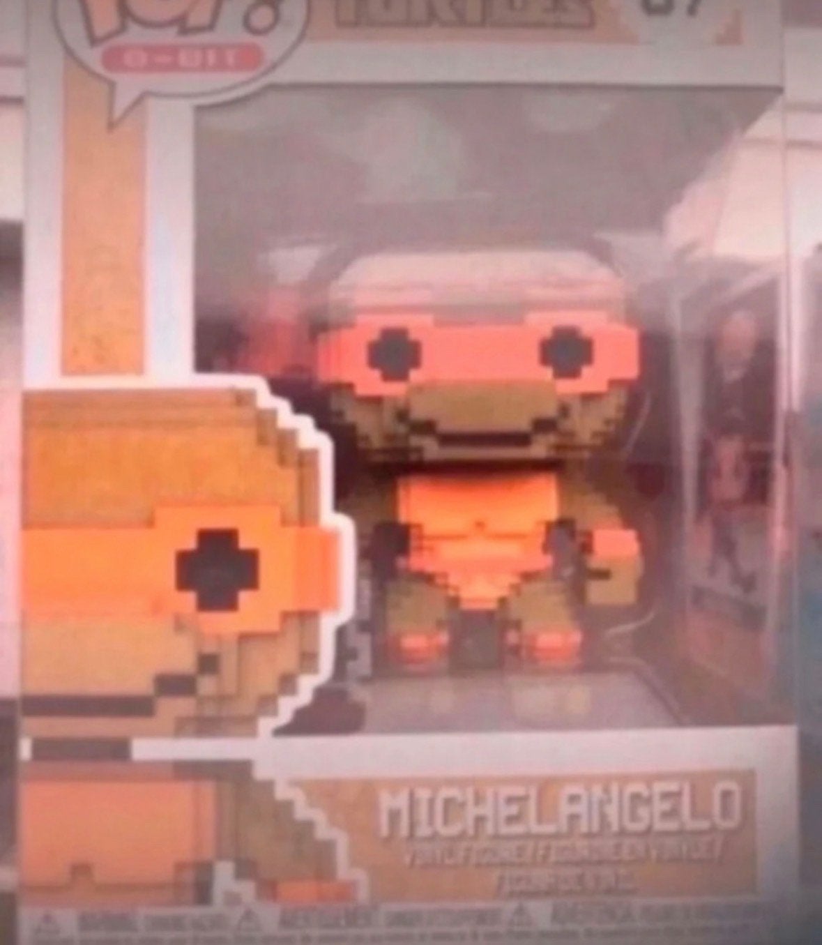 Funko Pop! 8-Bit Michelangelo (Teenage Mutant Ninja Turtles), Ophalen of Verzenden, Nieuw