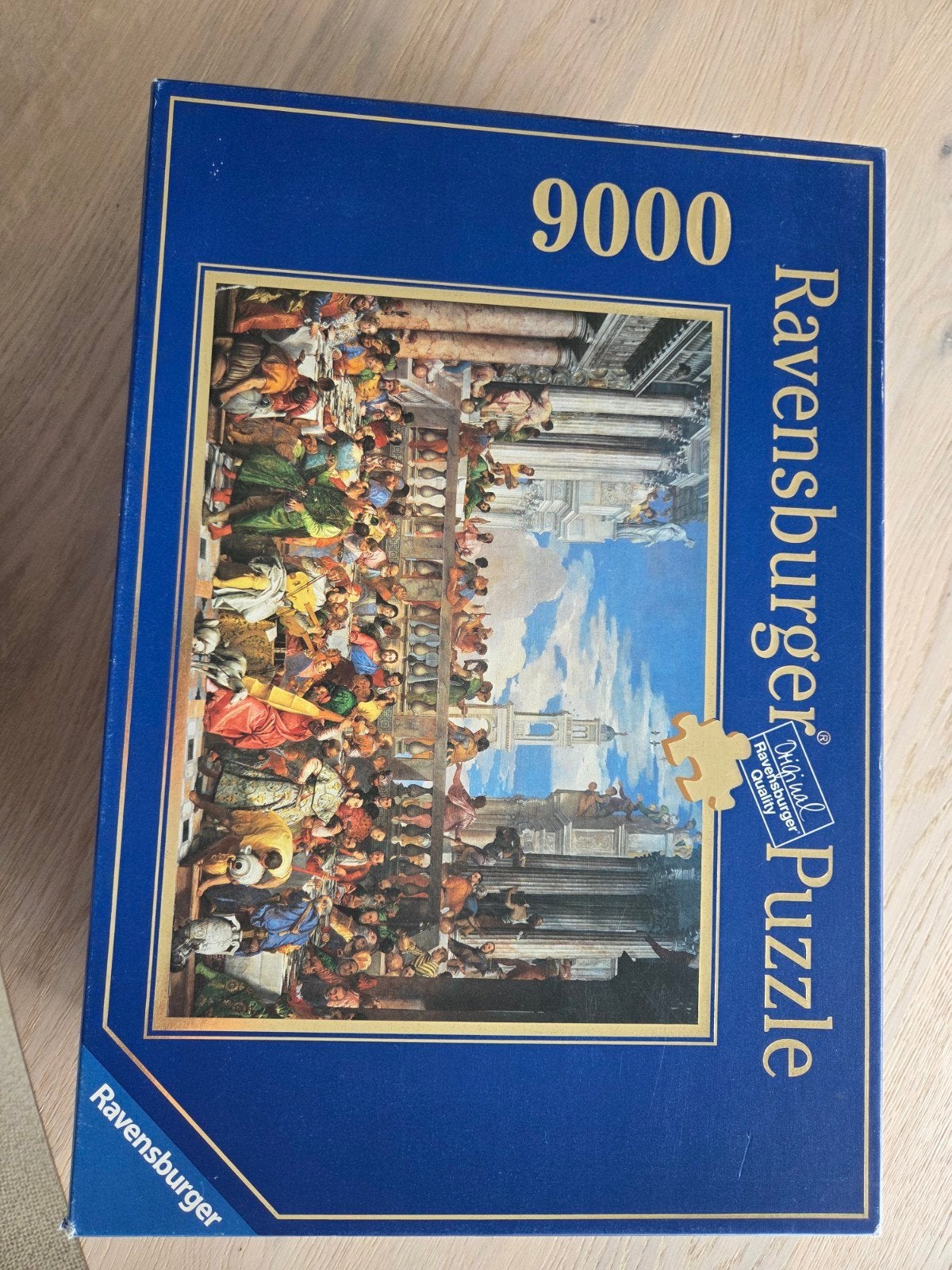 Complete puzzel 9000 stukjes: bruiloft te Kana., Ophalen of Verzenden, Minder dan 500 stukjes, Zo goed als nieuw