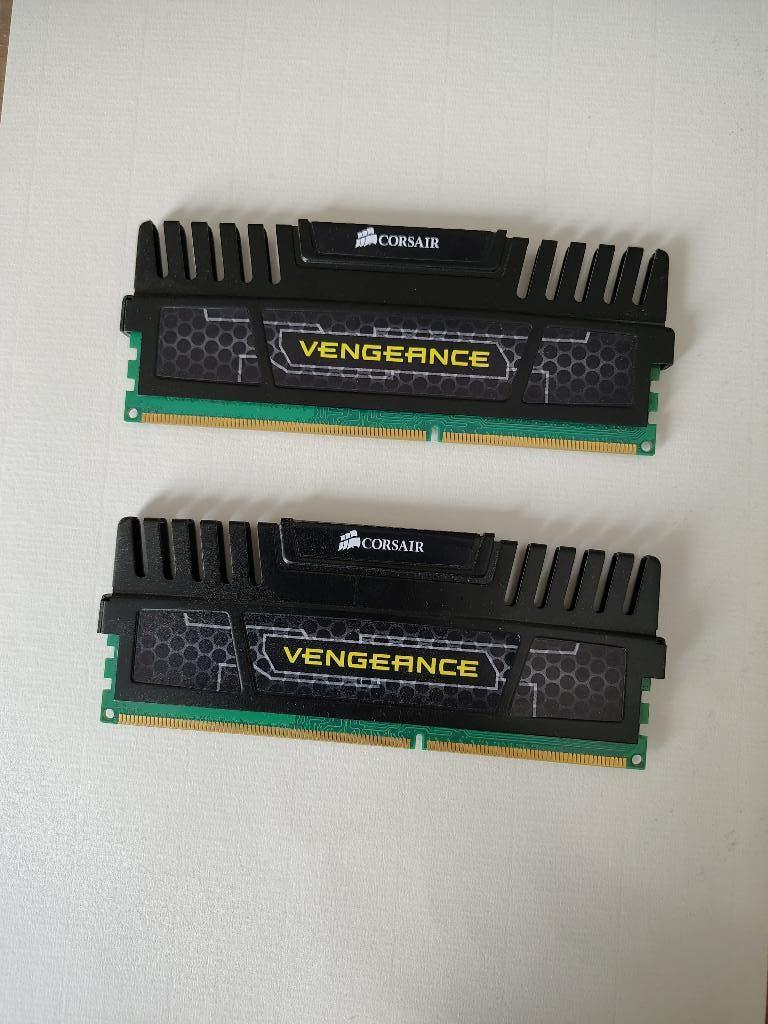 Corsair Vengeance 2x4GB DDR3 geheugen, Gebruikt, 8 GB, DDR3, Ophalen of Verzenden