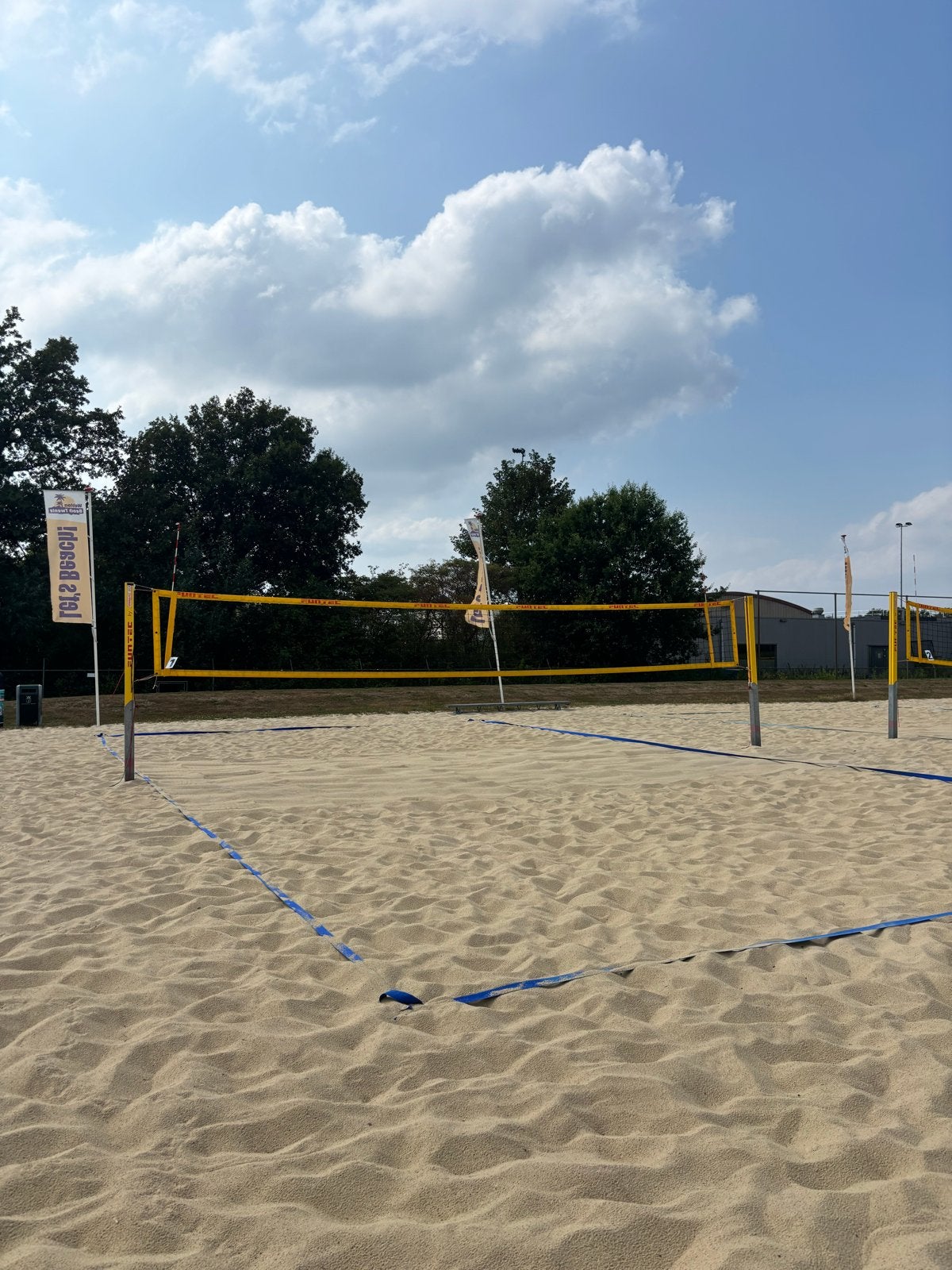 Beachvolleybalset 'Pro Beach' CB Funtec, Ophalen, Gebruikt